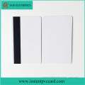 Blank double side printable magnetic stripe card